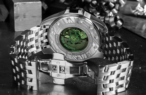 Zegarek Vostok Europe Gelezinis Vilkas Skeleton Automatic Limited Edition NH72-225E764 (NH72225E764)