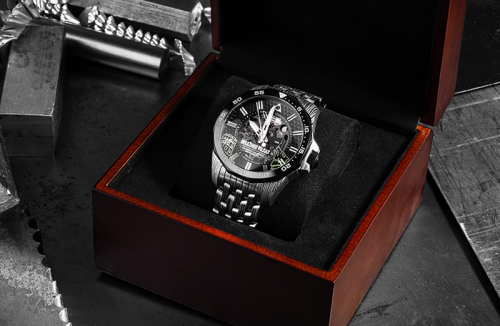 Zegarek Vostok Europe Gelezinis Vilkas Skeleton Automatic Limited Edition NH72-225E764 (NH72225E764)
