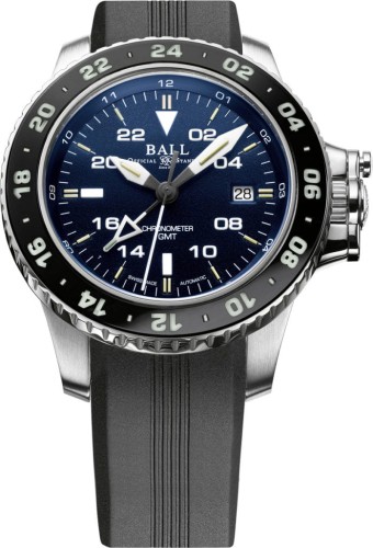 Zegarek Ball Engineer Hydrocarbon AeroGMT II DG2018C-PC-BE (DG2018CPCBE)