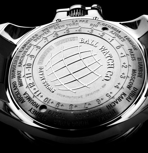 Zegarek Ball Engineer Hydrocarbon AeroGMT II DG2018C-P10C-BK (DG2018CP10CBK)