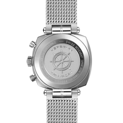 Zegarek Herbelin Newport Heritage Chronograph 35664AP24B (35664/AP24B)