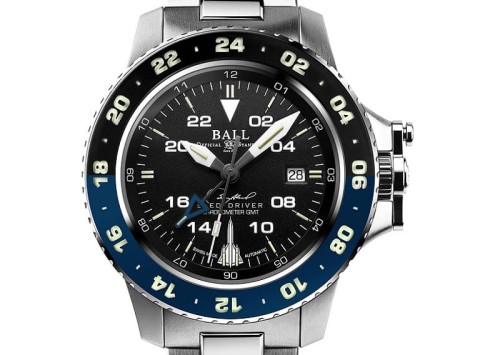 Zegarek Ball Engineer Hydrocarbon AeroGMT Sled Driver DG2018C-S17C-BK (DG2018CS17CBK)