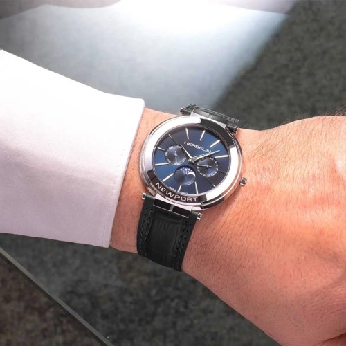 Zegarek Herbelin Newport Slim 12722AP15 (12722/AP15)