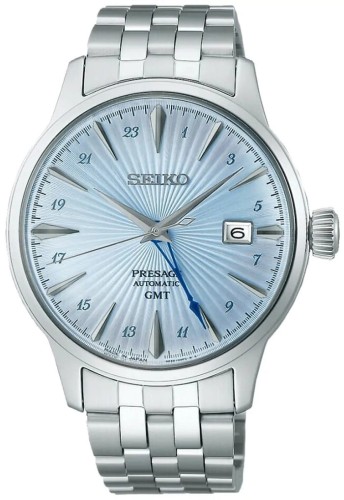 Zegarek Seiko Presage Automatic GMT Cocktail Time Skydiving SSK037J1