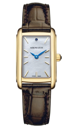 Zegarek Aerowatch Mini Intuition - Mother of Pearl A 30104 JA02 (A30104JA02)