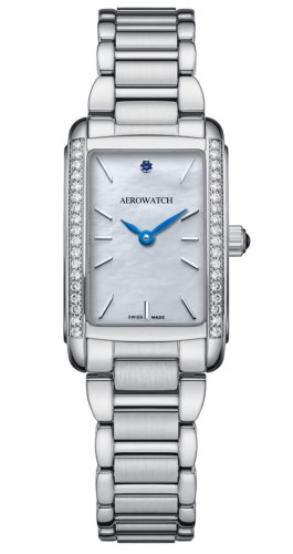 Zegarek Aerowatch Mini Intuition - Mother of Pearl A 30104 AA02 DIA M (A30104AA02 DIA M)