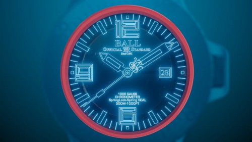 Zegarek Ball Hydrocarbon EOD DM3200A-S1C-BK (DM3200AS1CBK)