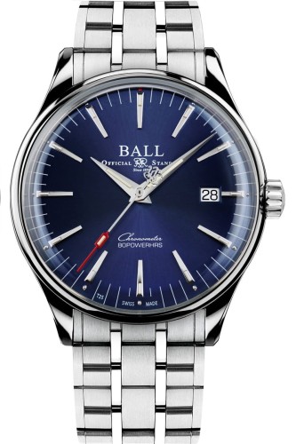 Zegarek Ball Trainmaster Manufacture 80 Hours NM3280D-S1CJ-BE (NM3280DS1CJBE)