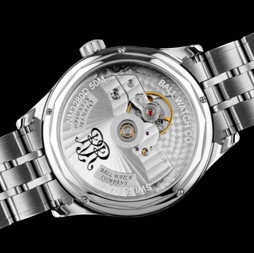 Zegarek Ball Trainmaster Manufacture 80 Hours NM3280D-S1CJ-BE (NM3280DS1CJBE)
