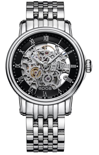 Zegarek Epos Emotion 3390 Skeleton 3390.155.20.25.30 (3390155202530)
