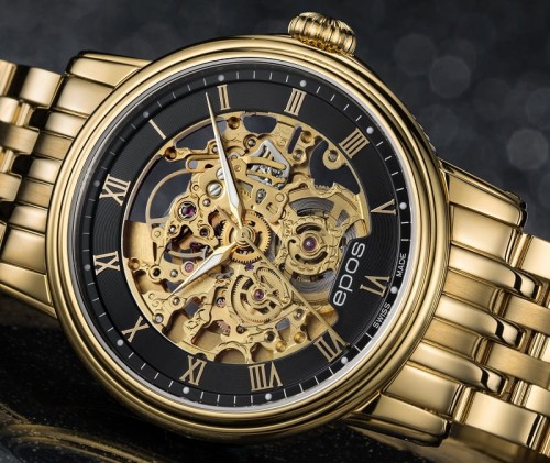 Zegarek Epos Emotion 3390 Skeleton 3390.156.22.25.32 (3390156222532)