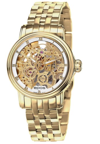 Zegarek Epos Ladies 4390 Skeleton 4390.156.22.20.32 (4390156222032)