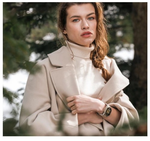 Zegarek GARMIN FENIX 8 43 mm SAPPHIRE AMOLED SOLAR 010-02903-40 SMARTWATCH (010-02903-40) Soft gold ze skórzanym paskiem