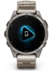 Zegarek GARMIN FENIX 8 47 mm SAPPHIRE AMOLED 010-02904-40 SMARTWATCH (0100290440) Tytanowy z tytanową bransoletą z otworami i dodatkowym paskiem silikonowym
