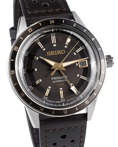 Zegarek Seiko Presage Automatic GMT Style 60's SSK013J1