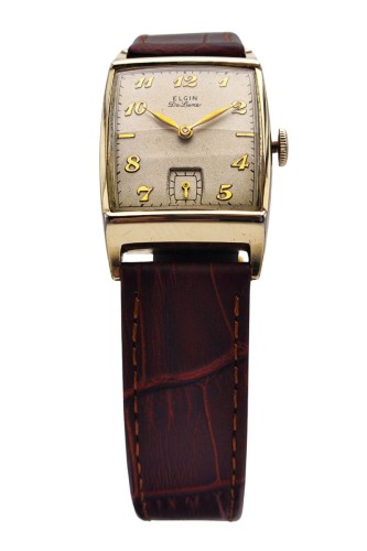 Pozłacany  damski ELGIN DELUXE