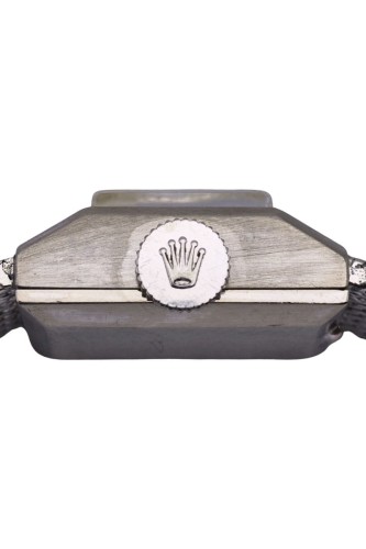 Zegarek używany damski ROLEX PRECISION w białym złocie