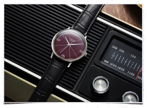 Zegarek Błonie Zodiak Mechaniczny Śliwka 5PB015 (5906391993547) szafirowe szkło