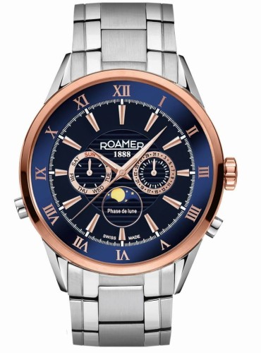 Zegarek Roamer Superior Moonphase 508821 47 43 50 (508821474350)