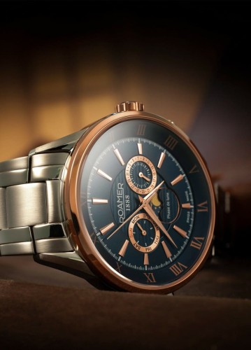 Zegarek Roamer Superior Moonphase 508821 47 43 50 (508821474350)