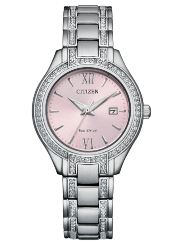 Zegarek damski Citizen ECO-DRIVE ELEGANT CRYSTALS FE1230-51X (FE123051X)