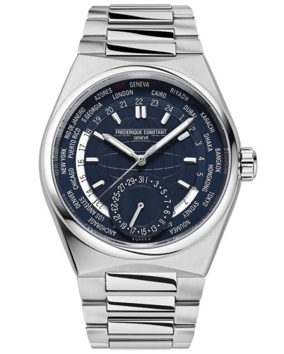 Zegarek Frederique Constant Highlife Worldtimer Manufacture FC-718N4NH6B (FC718N4NH6B)