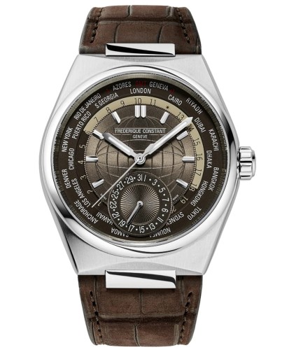 Zegarek Frederique Constant Highlife Worldtimer Manufacture FC-718C4NH6 (FC718C4NH6)