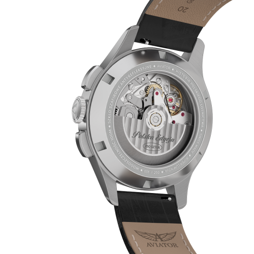 Zegarek Aviator Heritage Chronograph Trimeter Polska Edycja V.4.40.0.350.4 PL (V44003504 PL)