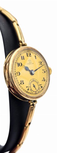 Zegarek damski złoty 14kt OMEGA z lat 20-tych - UNIKAT - 6603717