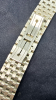 Oryginalna stalowa bransoleta do zegarka Jaeger-LeCoultre 19 mm