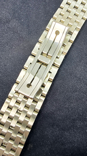 Oryginalna stalowa bransoleta do zegarka Jaeger-LeCoultre 19 mm
