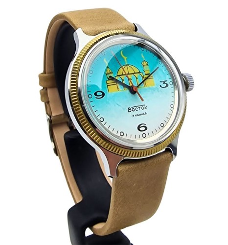 Męski używany zegarek radziecki WOSTOK 834744 Stan fabryczny!
