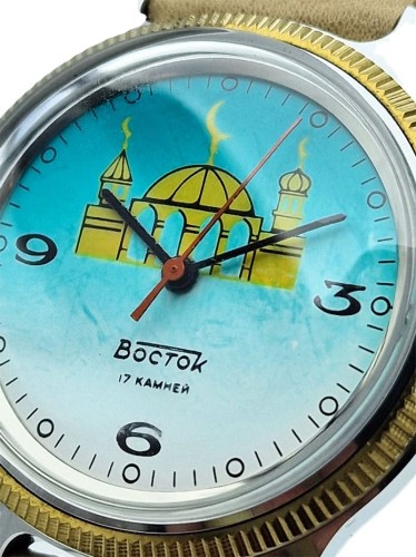 Męski używany zegarek radziecki WOSTOK 834744 Stan fabryczny!