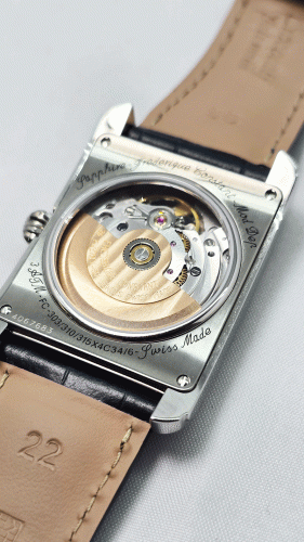Zegarek Frederique Constant Classics Carre Heart Beat Automatic FC-311N4C6 (FC311N4C6)