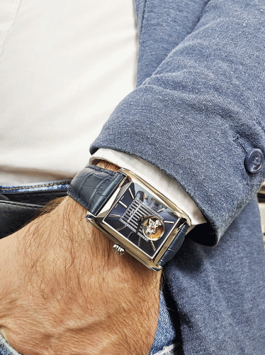 Zegarek Frederique Constant Classics Carre Heart Beat Automatic FC-311N4C6 (FC311N4C6)