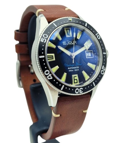 Le Jour Vintage Diver 300M Automatic LJ-VD-001 Fabryczny komplet!