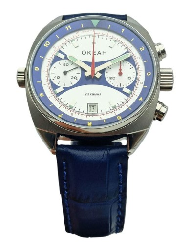 OKEAN "Ocean" Poljot 3133/1981599 chronograf - legendarny rosyjski zegarek wojskowy