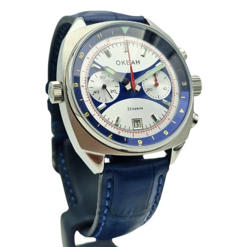 OKEAN "Ocean" Poljot 3133/1981599 chronograf - legendarny rosyjski zegarek wojskowy
