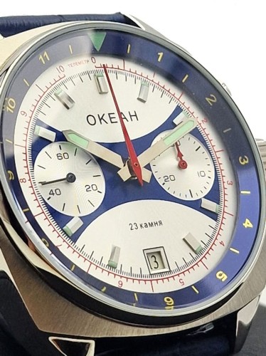 OKEAN "Ocean" Poljot 3133/1981599 chronograf - legendarny rosyjski zegarek wojskowy