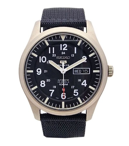 Seiko 5 Sports Automatic SNZG15K1 - Fabryczny komplet!