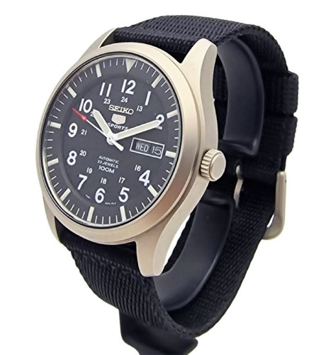 Seiko 5 Sports Automatic SNZG15K1 - Fabryczny komplet!