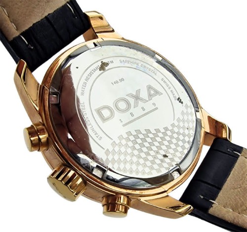 Zegarek męski Doxa Quartz Grancircuit 140.90.201.03 (1409020103) - idealny stan!