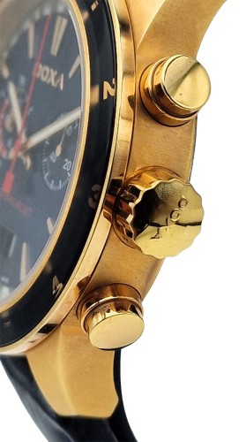 Zegarek męski Doxa Quartz Grancircuit 140.90.201.03 (1409020103) - idealny stan!