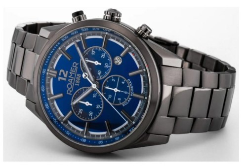 Zegarek Roamer Helios Solar Titanium 973981.44.45.20