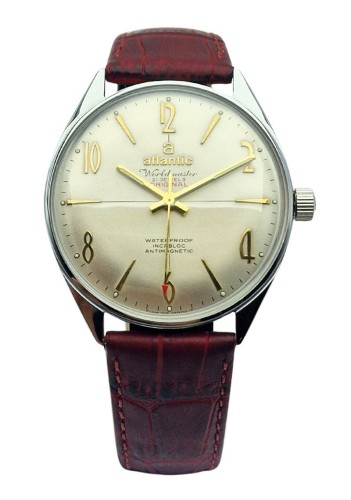 ATLANTIC Worldmaster  61660 - srebrna tarcza  lata 70.  - stan idealny!