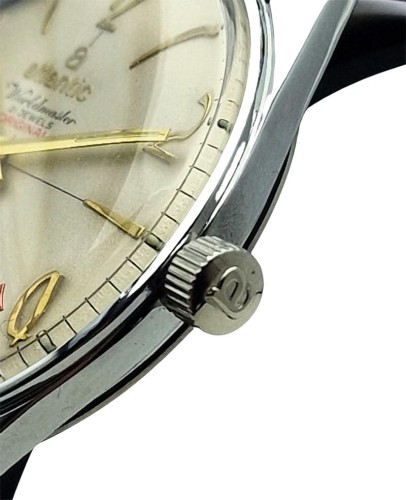 ATLANTIC Worldmaster  61660 - srebrna tarcza  lata 70.  - stan idealny!