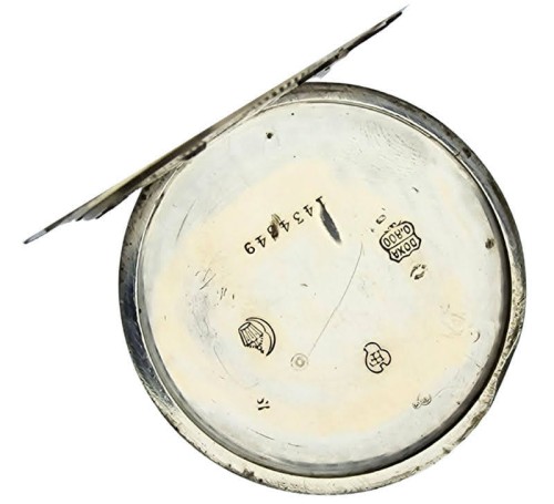 Unikatowa kieszonkowa Doxa w srebrnej kopercie - Perfekcyjny stan!