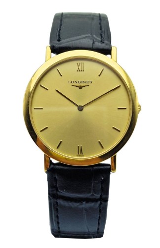 Złoty 750 (18K) męski Longines Prestige L4.710.6 - doskonały stan!
