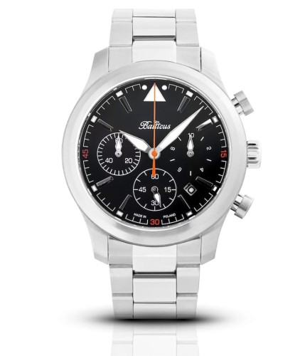 Zegarek Balticus Flying Seal - Latająca Foka BALFSQCHBLA PASEK W ZESTAWIE