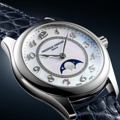 zegarmistrz Zegarek Frederique Constant Classics Elegance Diamonds FC-331MPWD3B6 (FC331MPWD3B6)